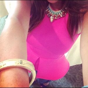 Peplum Tank top